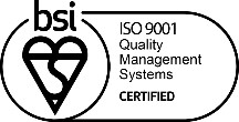 BSI ISO 9001
QUALITY MANAGEMENT SYSTEMS
ACCREDITED